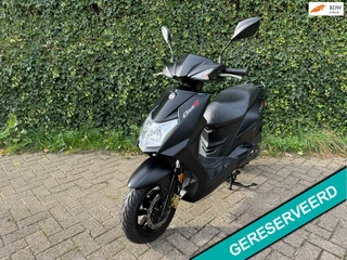 SYM Orbit 3 45 km EURO5 Mat Zwart Scooter BETAAL met in3