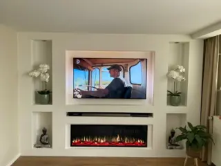 Luxueuze Elektrische Sfeerhaard Zonder Verwarming!