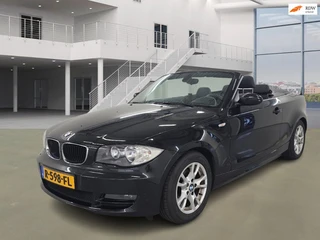BMW 1-serie Cabrio 118d AUTOMAAT 2009/HIGH EXE/LEDER/BREEDBEELD NAVIGATIE/CRUISE CONTROLE/BOEKJES EN