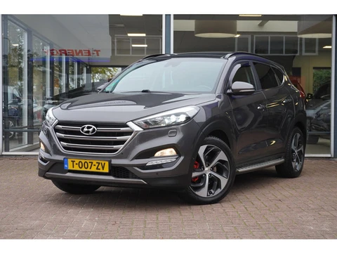 Hyundai Tucson 1.6 T-GDi Premium 4WD Automaat | Airco | Navigatie | Leder | Elek. Pakket | Vol optie