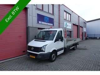 Volkswagen Crafter 50 2.0 TDI L3H1 openlaadbak 3 zits airco 3500 kg trekhaak gewicht