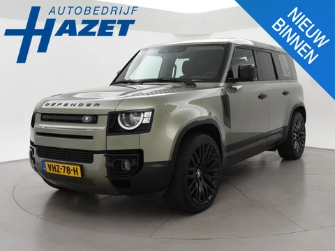 Land Rover Defender 3.0 6-CILINDER DIESEL D200 110 GRIJS KENTEKEN HERITAGE | 3-ZITS | 22 INCH | LUCH