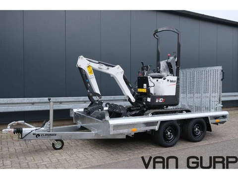 Bobcat E 10z | Inclusief machinetransporter (bj 2025)