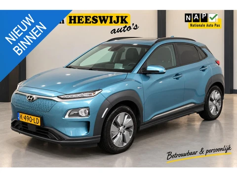Hyundai Kona EV sky Limited 64 kWh Schuifdak | Head up | Stoel koel+verwaming | Keyless | SOH 100% C