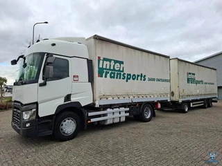 Renault T480 COMFORT / DOUBLE TANK / TIR LINE / THROUGH LOADING SYSTEM / LWDS / AUTOMATIC / EURO-6 /