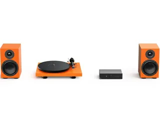 Pro-Ject Colourful Audio System 2 signal orange hifiset