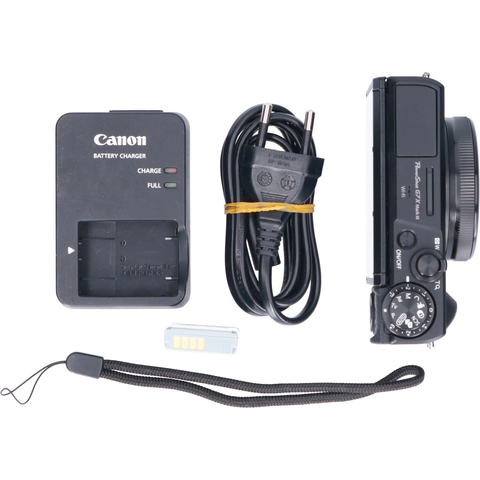Tweedehands Canon PowerShot G7X Mark III Zwart CM0306