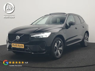 Volvo XC60 T6 AWD Plus Dark Long Range PHEV 350pk Dealer O.H. | Trekhaak Af Fabriek | Panodak | Adap