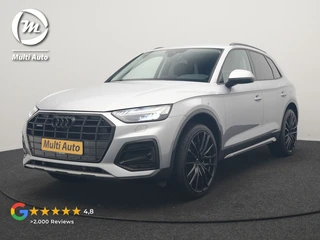 Audi Q5 50 TFSI e Advanced edition Facelift PHEV 300pk Dealer O.H. | SOH 84,4% | Trekhaak Af Fabriek