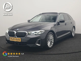 BMW 5 Serie Touring 530e Luxury Line PHEV 293pk Dealer O.H. | Trekhaak Af Fabriek | Panodak | Adapti