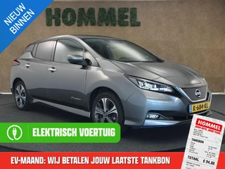 Nissan LEAF e+ Tekna 62 kWh - SOH 93,4% !!! - ORIGINEEL NEDERLANDSE AUTO - 2 LAADKABELS - PARKEERSEN