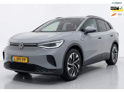 Volkswagen ID.4 Tech 77kWh SOH 92% l WARMTEPOMP l PANO l TREKHAAK l EL-STOEL l 360 l MATRIX l ACC l 