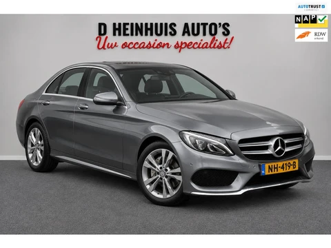 Mercedes-Benz C-klasse 180 AMG Sport Edition PANODAK|LEDER|ORG NL