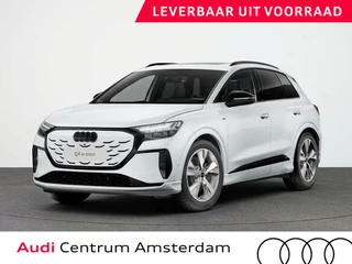 Audi Q4 e-tron S edition performance 82 kWh 286 pk | Glazen panoramadak | MMI bijrijdersdisplay | Te