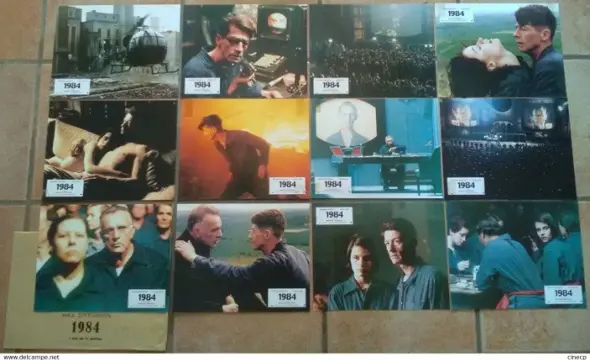 1984 lobbycard set.