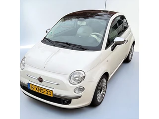 Fiat 500 0.9 Turbo Lounge open dak zeer mooi
