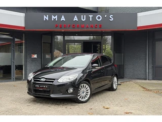 Ford Focus 1.6 EcoBoost Titanium CRUISE, 2E EIGENAAR, STOELVERWARMING, 150PK, GROTERE NAVI SCHERM