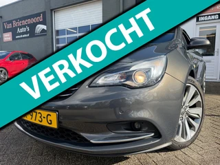 Opel Cascada 1.6 Turbo Cosmo Cabrio met leer en parkeersensoren en navigatie en bluetooth telefoon e