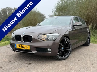 BMW 1-serie 116d EDE Executive / Airco / Navigatie / CC / Beige Leder / APK tot 28-08-2027