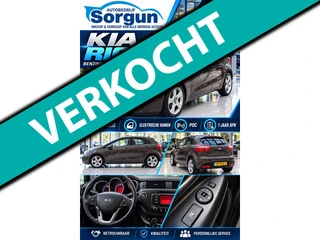 Kia Rio 1.2 CVVT Super Pack-airco-1 jaar apk-elek ramen-pdc sensoren
