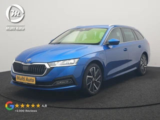 Škoda Octavia Combi 1.4 TSI iV Style PHEV 204pk Dealer O.H | Adaptive Cruise | Head Up | Crystal LED