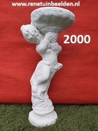 MEISJE MET SCHAAL. nr 2000.