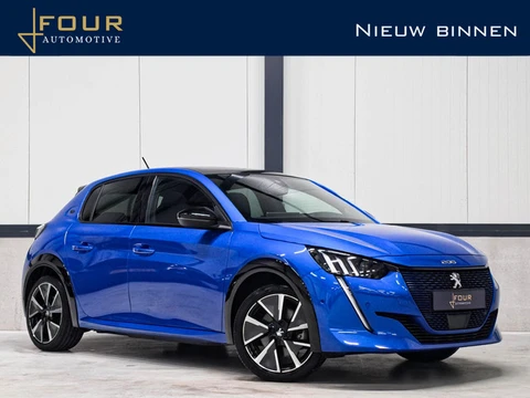 Peugeot e-208 EV GT 350 50 kWh SOH 93% | Panoramadak | Dealeronderhouden | 1e eigenaar |