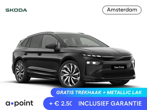 Skoda Enyaq 85 Sportline Tour Edition 286 pk | Business Upgrade pakket - Advanced | Trekhaak | Panor