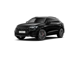 Audi Q8 60 TFSI e quattro Pro Line S Competition | Luchtvering | Trekhaak | Leder | Achterasbesturin