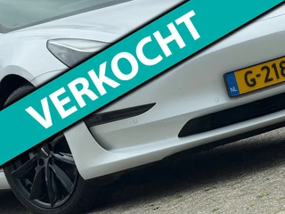 Tesla Model 3 Long Range AWD 75 kWh - Pearl White - Panorama/Leder/Trekhaak - SoH 84%