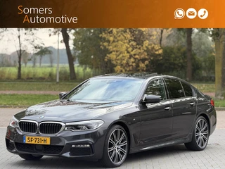 BMW 5 Serie 530i M Sport High Executive | Schuifdak | Adaptive Cruise | 20" | H&K | HUD | Wegkl. Tre