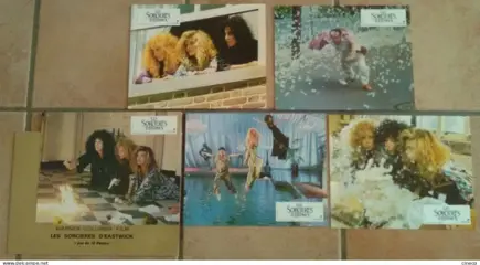 THE WITCHES OF EASTWICK lobbycard set.