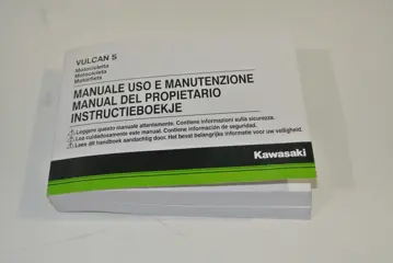 INSTRUCTIEBOEKJE Kawasaki 650 Vulcan S 2015 - 2019