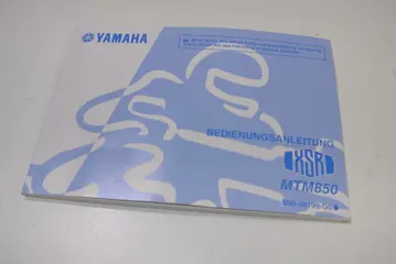 INSTRUCTIEBOEKJE Yamaha XSR 900 2016 - 2018