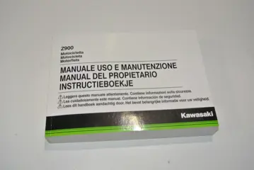 INSTRUCTIEBOEKJE Kawasaki Z 900 2017 - 2019