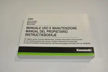 INSTRUCTIEBOEKJE Kawasaki Z 900 2017 - 2019