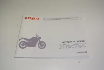 INSTRUCTIEBOEKJE Yamaha XSR 700 2016 - 2018