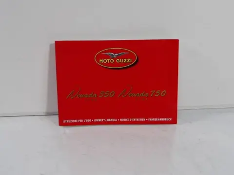 INSTRUCTIEBOEKJE Moto Guzzi Nevada 750 1991 - 2019