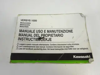 INSTRUCTIEBOEKJE Kawasaki VERSYS 1000 2015 - 2018