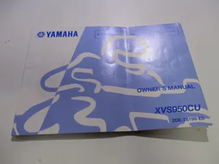 INSTRUCTIEBOEKJE Yamaha XVS 950 A Midnight Star 2009 - 2015