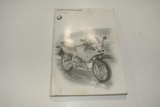 INSTRUCTIEBOEKJE BMW R 1100 S 1998 - 2005