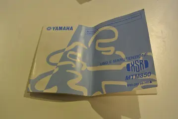 INSTRUCTIEBOEKJE Yamaha XSR 900 2016 - 2018