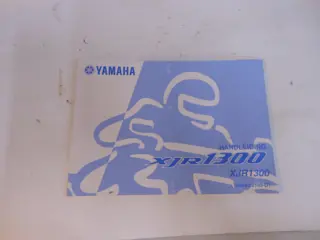 INSTRUCTIEBOEKJE Yamaha XJR 1300 1999 - 2007