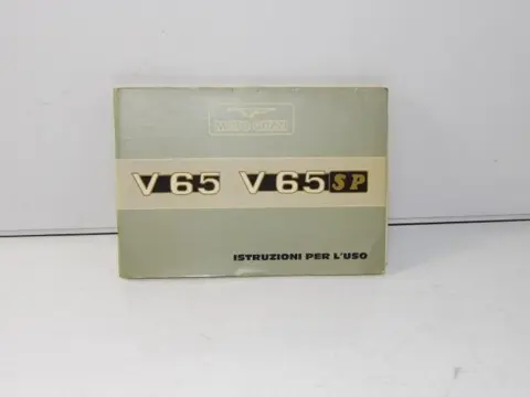 INSTRUCTIEBOEKJE Moto Guzzi V35 V50 V65 1970 - 2011