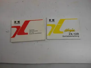 INSTRUCTIEBOEKJE Kawasaki ZX 12 R 2000 - 2001