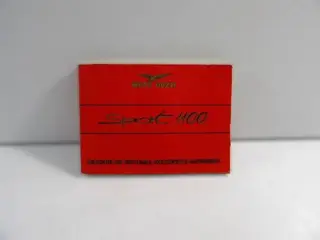 INSTRUCTIEBOEKJE Moto Guzzi 1100 Sport 1994 - 2000
