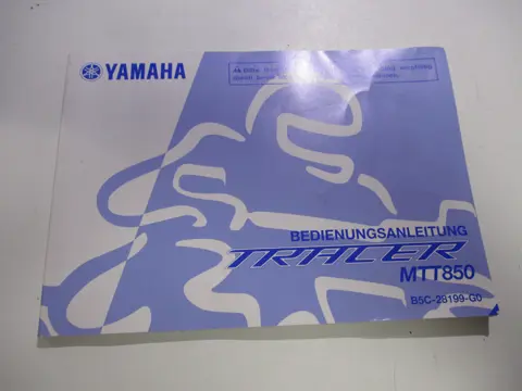 INSTRUCTIEBOEKJE Yamaha MT 09 Tracer 2015 - 2017
