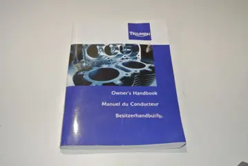 INSTRUCTIEBOEKJE Triumph Daytona 675 2009 - 2012