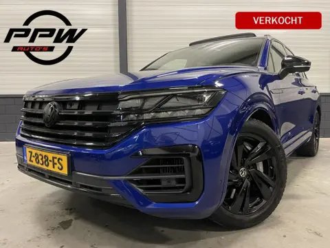 Volkswagen Touareg R 3.0 TSi 4MOTION eHybrid 462PK LAPIZ BLUE/PUGLIA/NACHTZICHT/LUCHTVERING/PANO/ARE