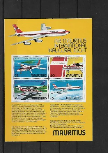 Mauritius Michel Blok 6 Postfris